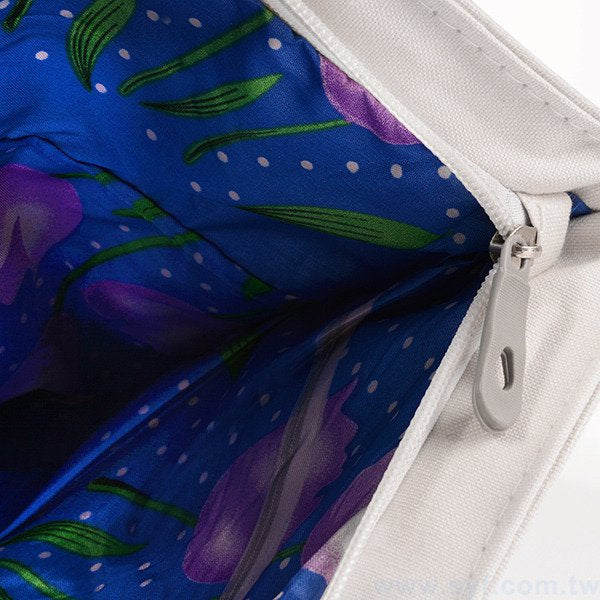 三色類帆布袋印刷-T型袋加拉鏈