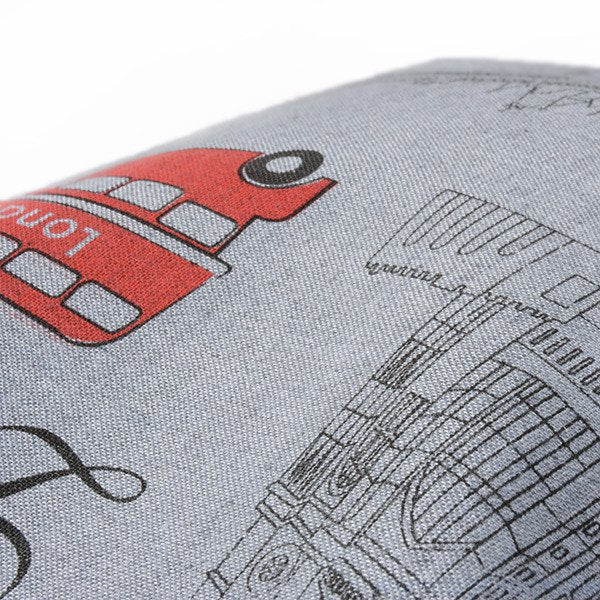 三色類帆布袋印刷-T型袋加拉鏈