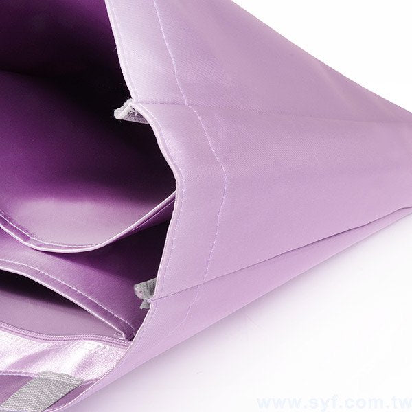 單色緞面合成布袋印刷-立體袋