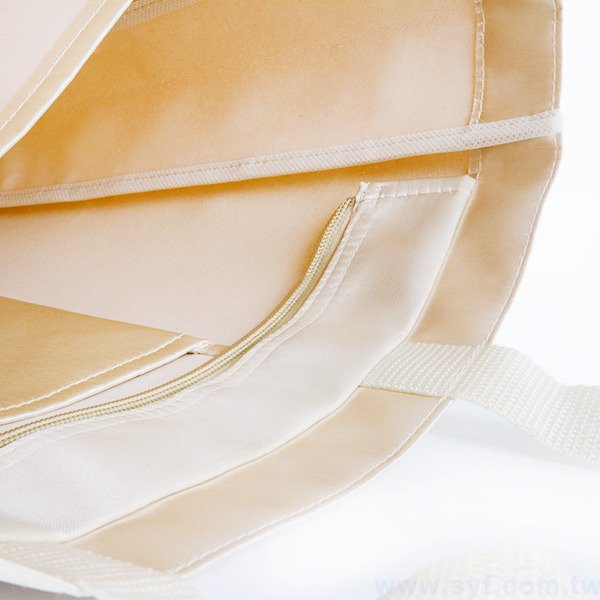 單色緞面合成布袋印刷-立體袋