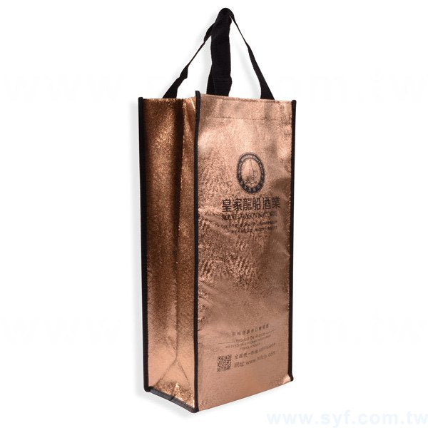 單色不織布袋印刷-雷射膜立體袋