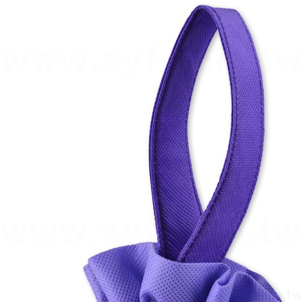 四色印刷束口袋-不織布材質加提袋束口包-可加LOGO客製化印刷