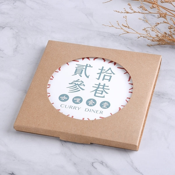 客製陶瓷超強吸水止滑圓型杯墊