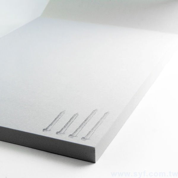 A7便條紙-彩色封面上光印刷-7x9.5桌面便條紙-訂製創意便條紙