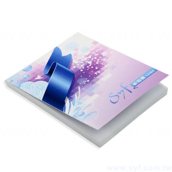 A7便條紙-彩色封面上光印刷-7x9.5桌面便條紙-訂製創意便條紙