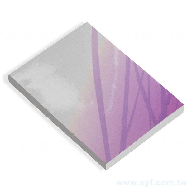 A7便條紙-彩色封面上光印刷-7x9.5桌面便條紙-訂製創意便條紙