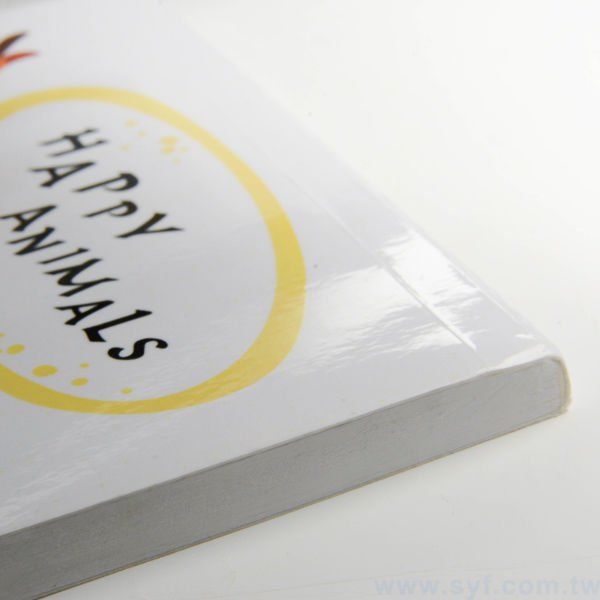 A7便條紙-彩色封面上亮膜-10x14桌面便條紙-訂製創意便條紙