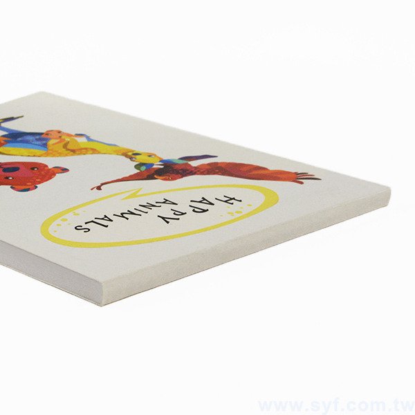 A7便條紙-彩色封面上亮膜-10x14桌面便條紙-訂製創意便條紙