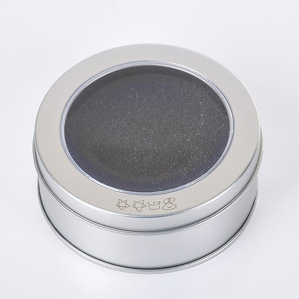 開窗扁圓盒-馬口鐵禮物盒-可加印LOGO或刻字