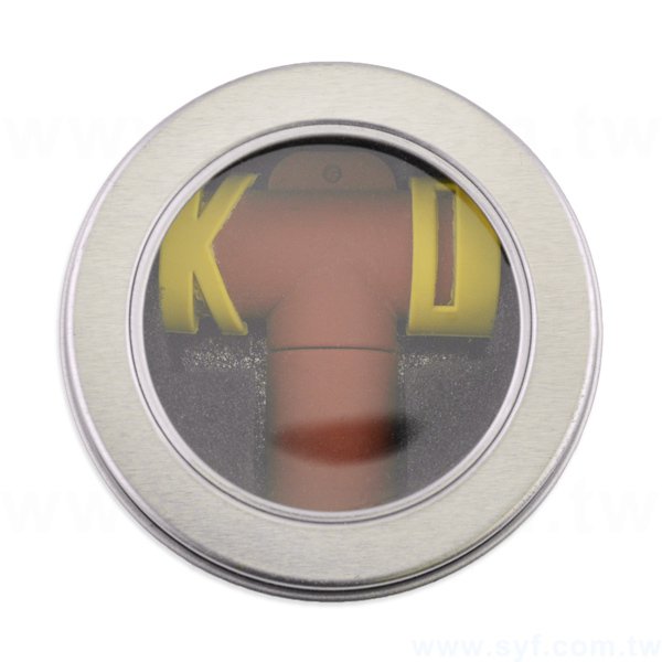 開窗小圓盒-馬口鐵禮物盒-可加印LOGO或刻字