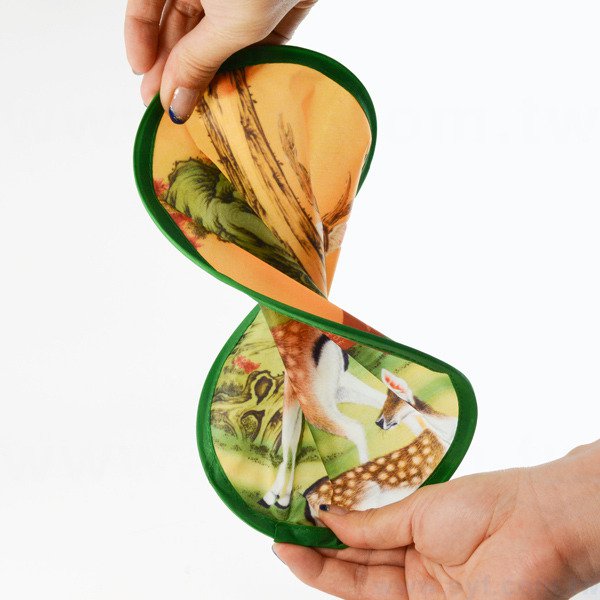 飛盤廣告扇圓型收納款