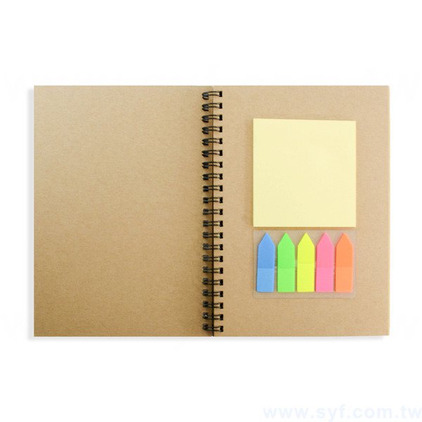 環裝牛皮紙筆記本/記事本