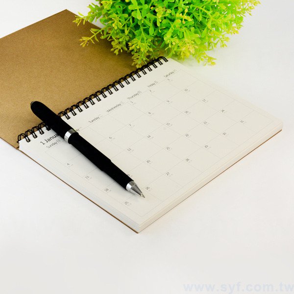 環裝牛皮紙筆記本/記事本