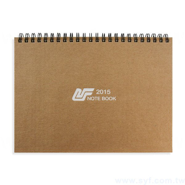 環裝牛皮紙筆記本/記事本