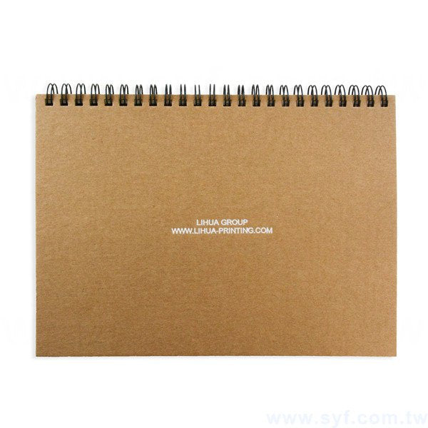 環裝牛皮紙筆記本/記事本