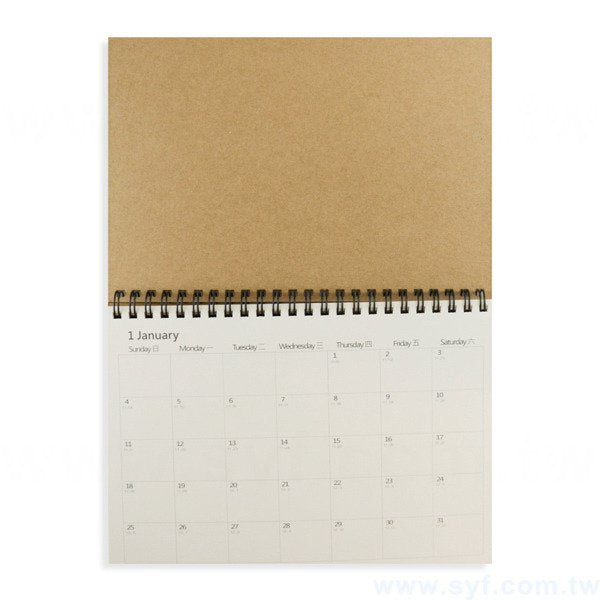 環裝牛皮紙筆記本/記事本