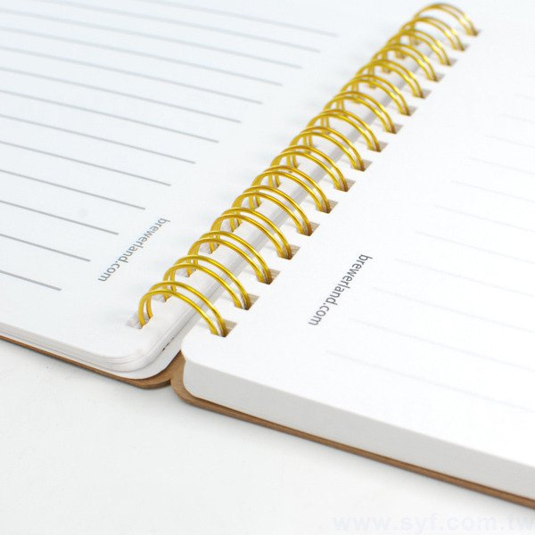 環裝牛皮紙筆記本/記事本