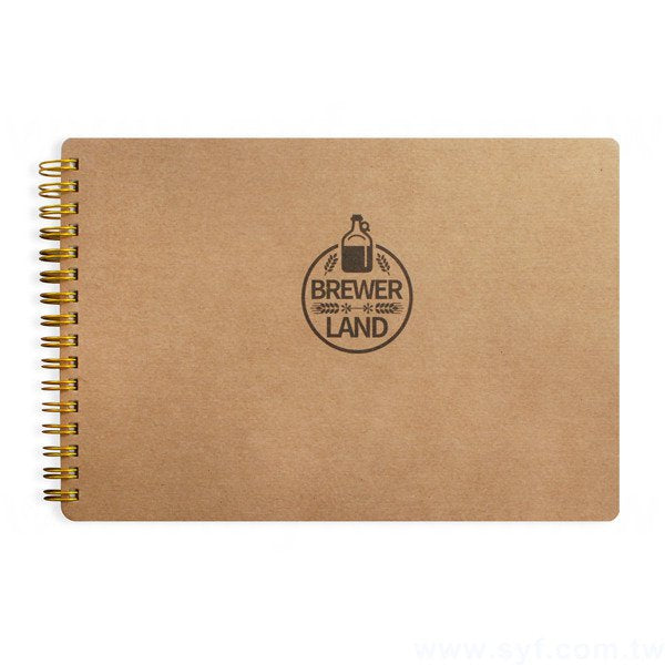 環裝牛皮紙筆記本/記事本