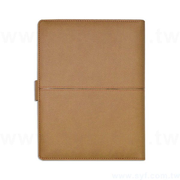 時尚簡約工商日誌-磁扣式活頁筆記本-可訂製內頁及客製化加印LOGO