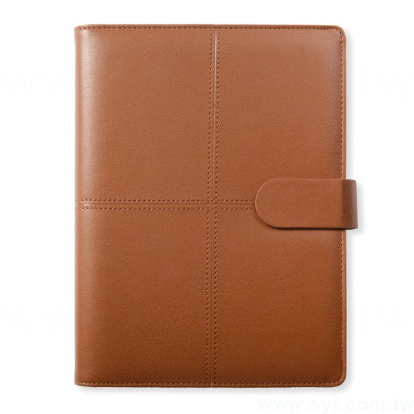 時尚簡約工商日誌-翻開式活頁筆記本-可訂製內頁及客製化加印LOGO