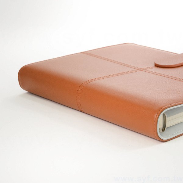 時尚簡約工商日誌-翻開式活頁筆記本-可訂製內頁及客製化加印LOGO