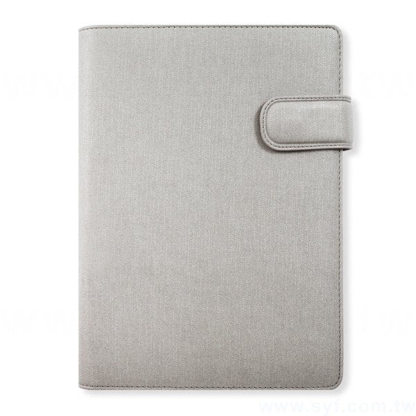 時尚簡約工商日誌-磁扣式活頁筆記本-可訂製內頁及客製化加印LOGO