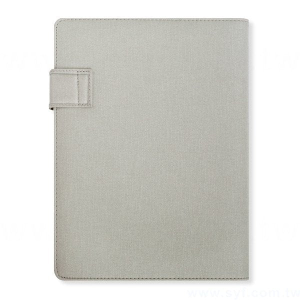 時尚簡約工商日誌-磁扣式活頁筆記本-可訂製內頁及客製化加印LOGO