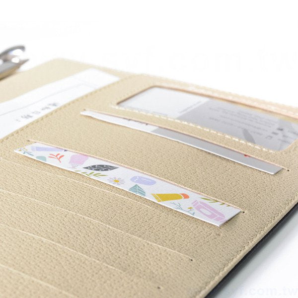 紳士簡約工商日誌-磁扣式活頁筆記本-可訂製內頁及客製化加印LOGO