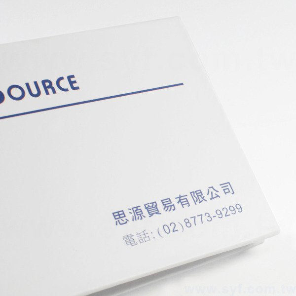 長形封卡便利貼-三合一n次貼可印刷-封面單面彩色上霧膜