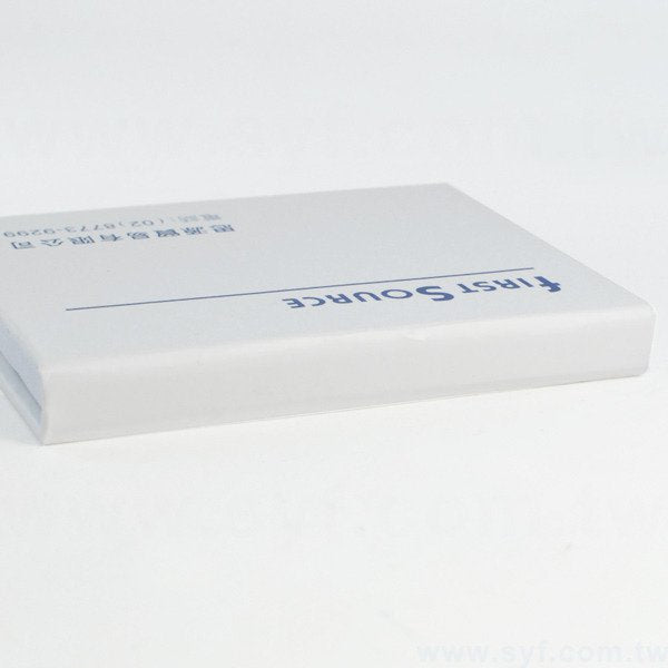 長形封卡便利貼-三合一n次貼可印刷-封面單面彩色上霧膜