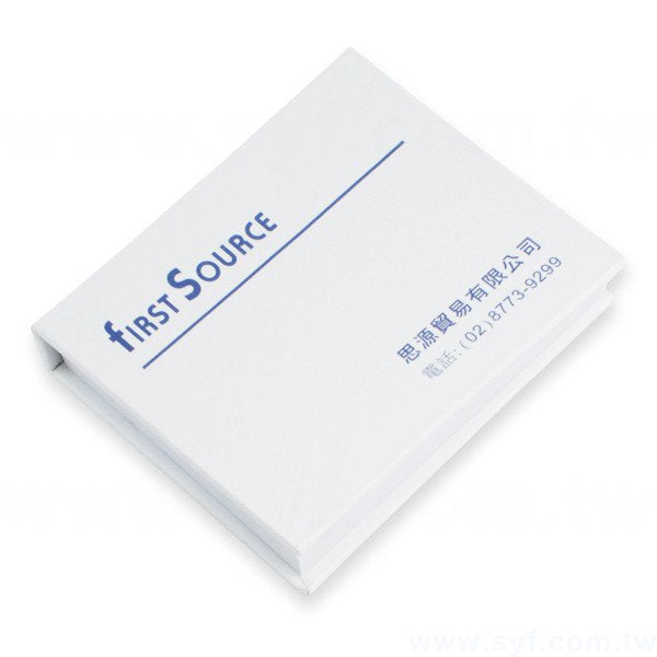 長形封卡便利貼-三合一n次貼可印刷-封面單面彩色上霧膜