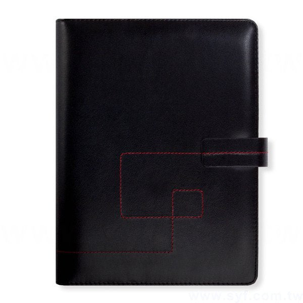 紳士簡約工商日誌-磁扣式活頁筆記本-可訂製內頁及客製化加印LOGO