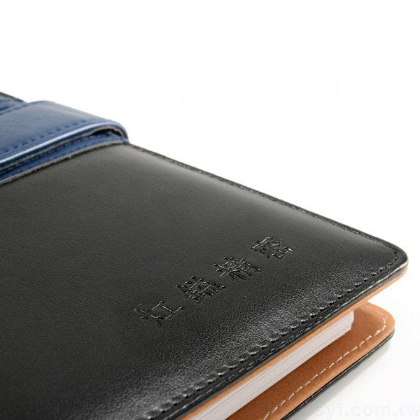 英倫經典工商日誌-磁扣式活頁筆記本-可訂製內頁及客製化加印LOGO