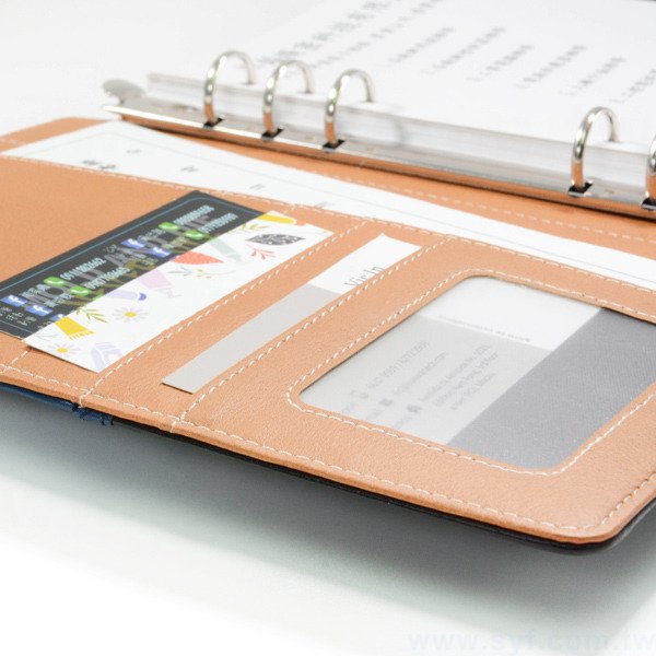 英倫經典工商日誌-磁扣式活頁筆記本-可訂製內頁及客製化加印LOGO