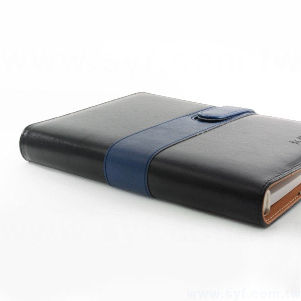 英倫經典工商日誌-磁扣式活頁筆記本-可訂製內頁及客製化加印LOGO