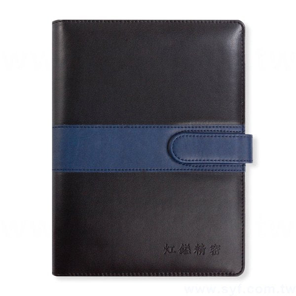 英倫經典工商日誌-磁扣式活頁筆記本-可訂製內頁及客製化加印LOGO