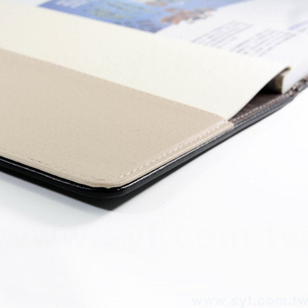 紳士簡約工商日誌-磁扣式平裝萬用手冊-可訂製內頁及客製化加印LOGO