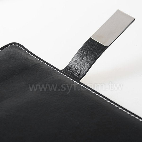 紳士簡約工商日誌-磁扣式平裝萬用手冊-可訂製內頁及客製化加印LOGO