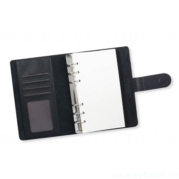 尊爵品味工商日誌-磁扣式活頁筆記本-可訂製內頁及客製化加印LOGO