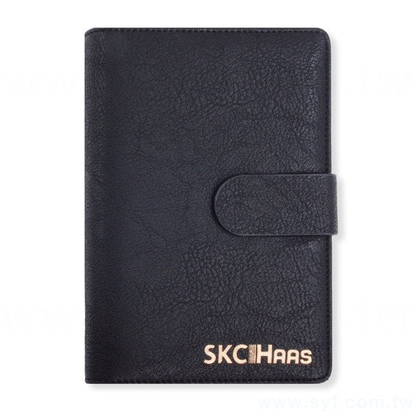 尊爵品味工商日誌-磁扣式活頁筆記本-可訂製內頁及客製化加印LOGO