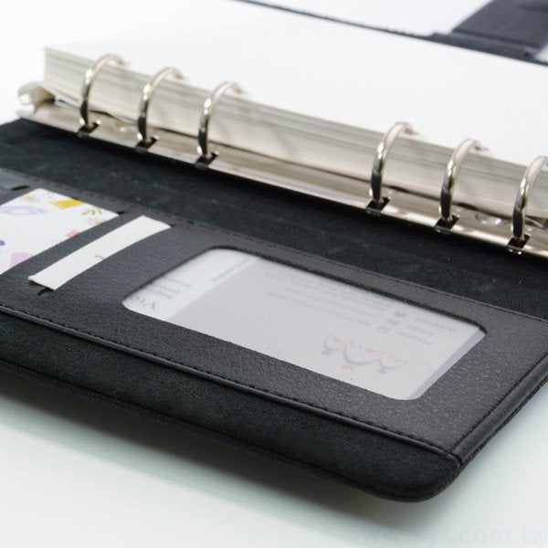 尊爵品味工商日誌-磁扣式活頁筆記本-可訂製內頁及客製化加印LOGO