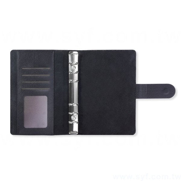 尊爵品味工商日誌-磁扣式活頁筆記本-可訂製內頁及客製化加印LOGO