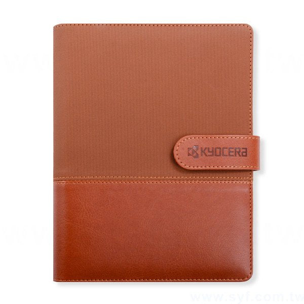 經典拼接工商日誌-磁扣式活頁筆記本-可訂製內頁及客製化加印LOGO經典拼接工商日誌-子母扣式活頁筆記本-可訂製內頁及客製化加印LOGO