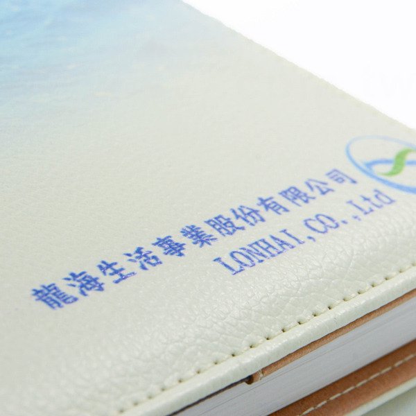 經典皮紋工商日誌-翻開式平裝萬用手冊-可訂製內頁及客製化加印LOGO