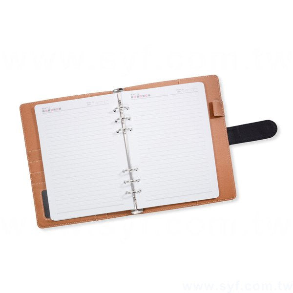 尊爵品味工商日誌-磁扣式活頁筆記本