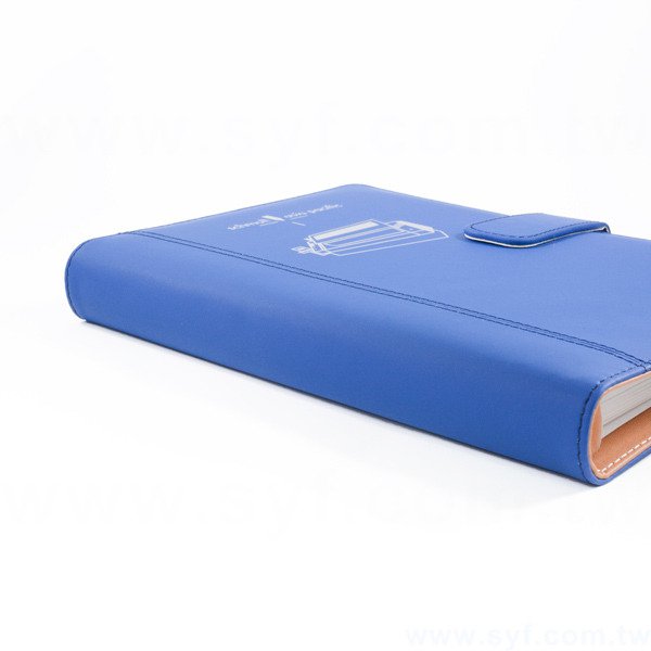 清新亮彩活頁工商日誌-磁扣式活頁筆記本-可訂製內頁及客製化加印LOGO