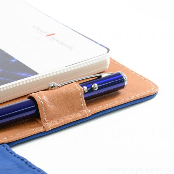 清新亮彩活頁工商日誌-磁扣式活頁筆記本-可訂製內頁及客製化加印LOGO