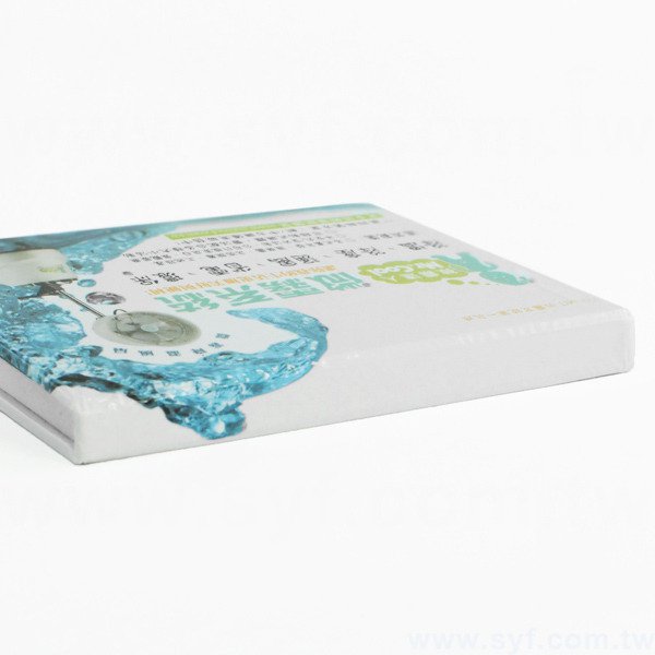 硬殼封面便利貼-三合一n次貼可印刷-封面單面彩色上亮膜