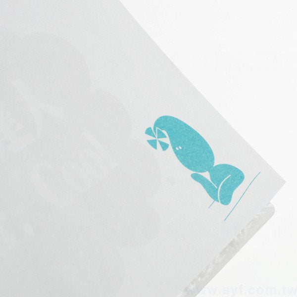 硬殼封面便利貼-三合一n次貼可印刷-封面單面彩色上亮膜