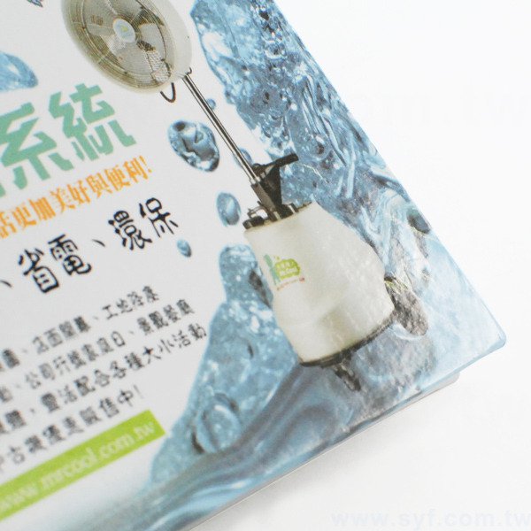 硬殼封面便利貼-三合一n次貼可印刷-封面單面彩色上亮膜